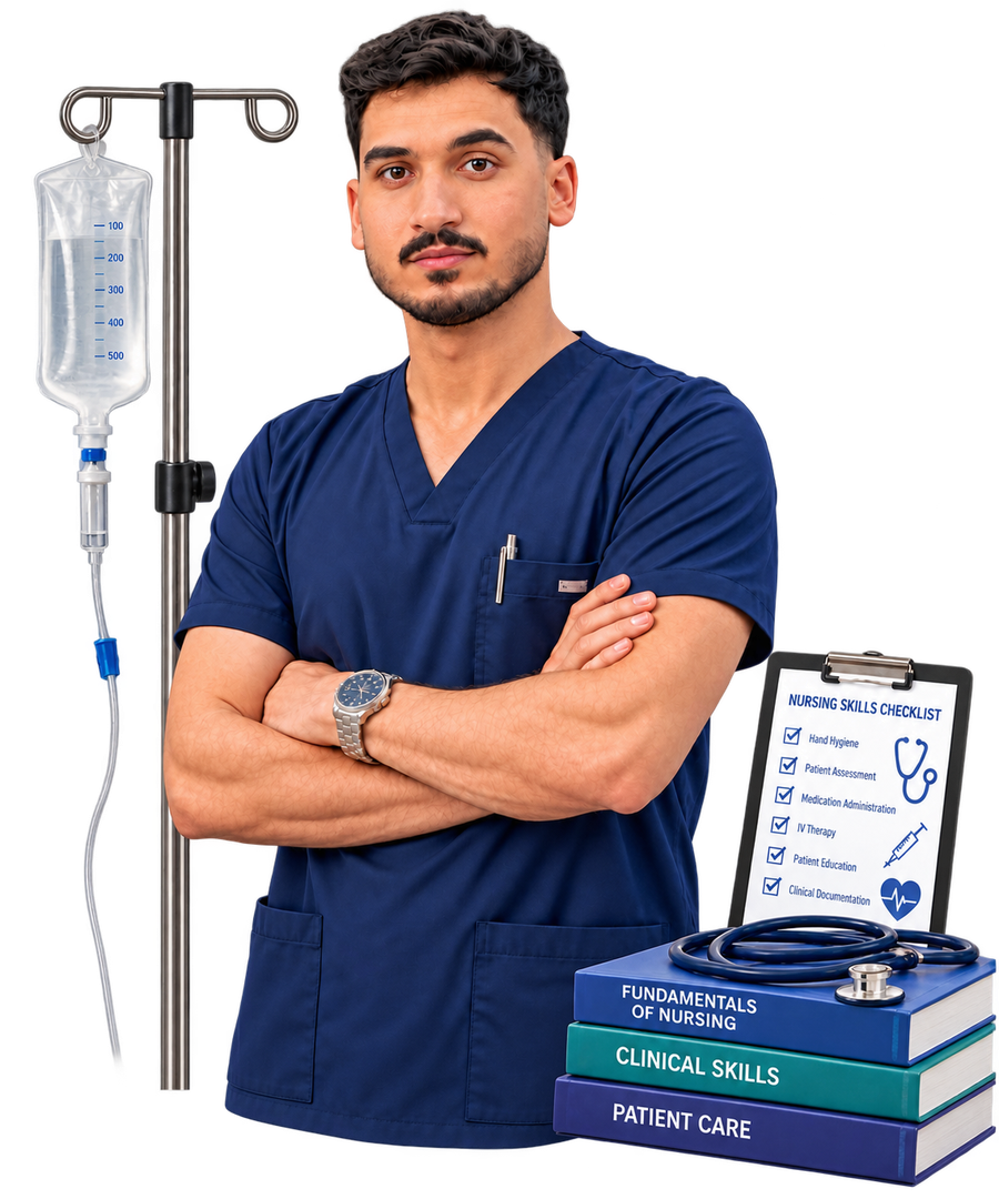 مدرب تمريض من منصة MEDxBasha